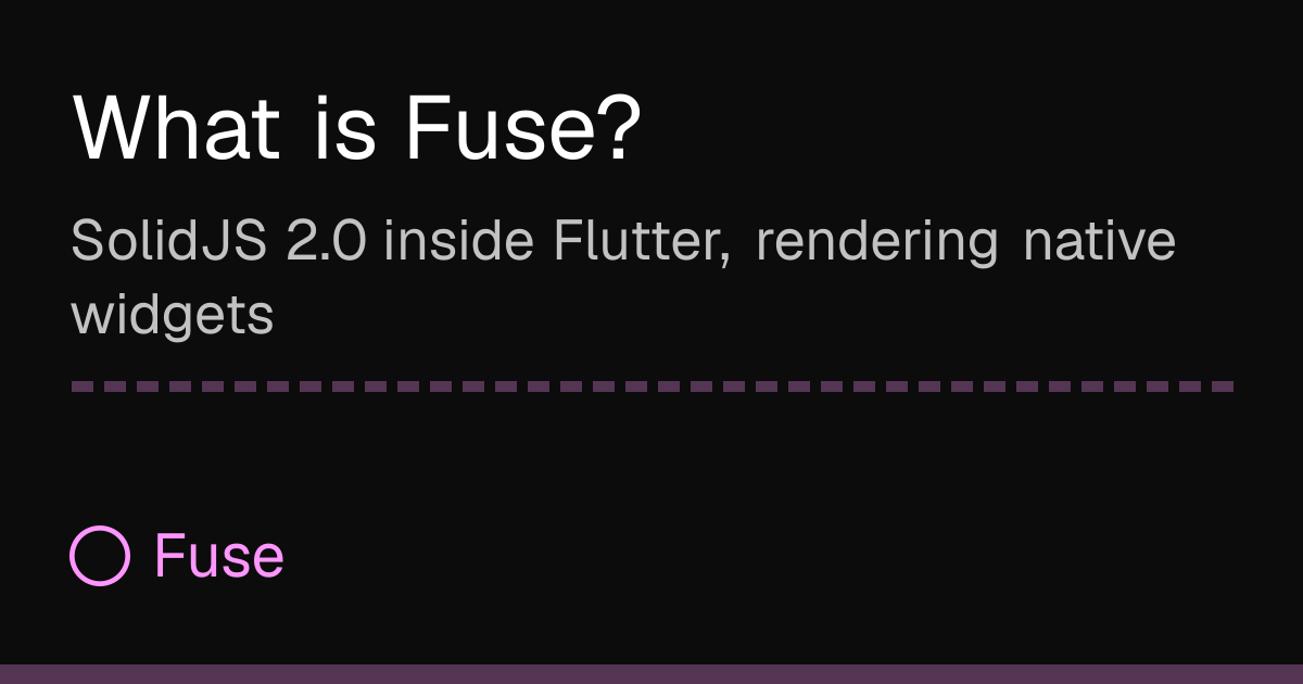 What is Fuse?